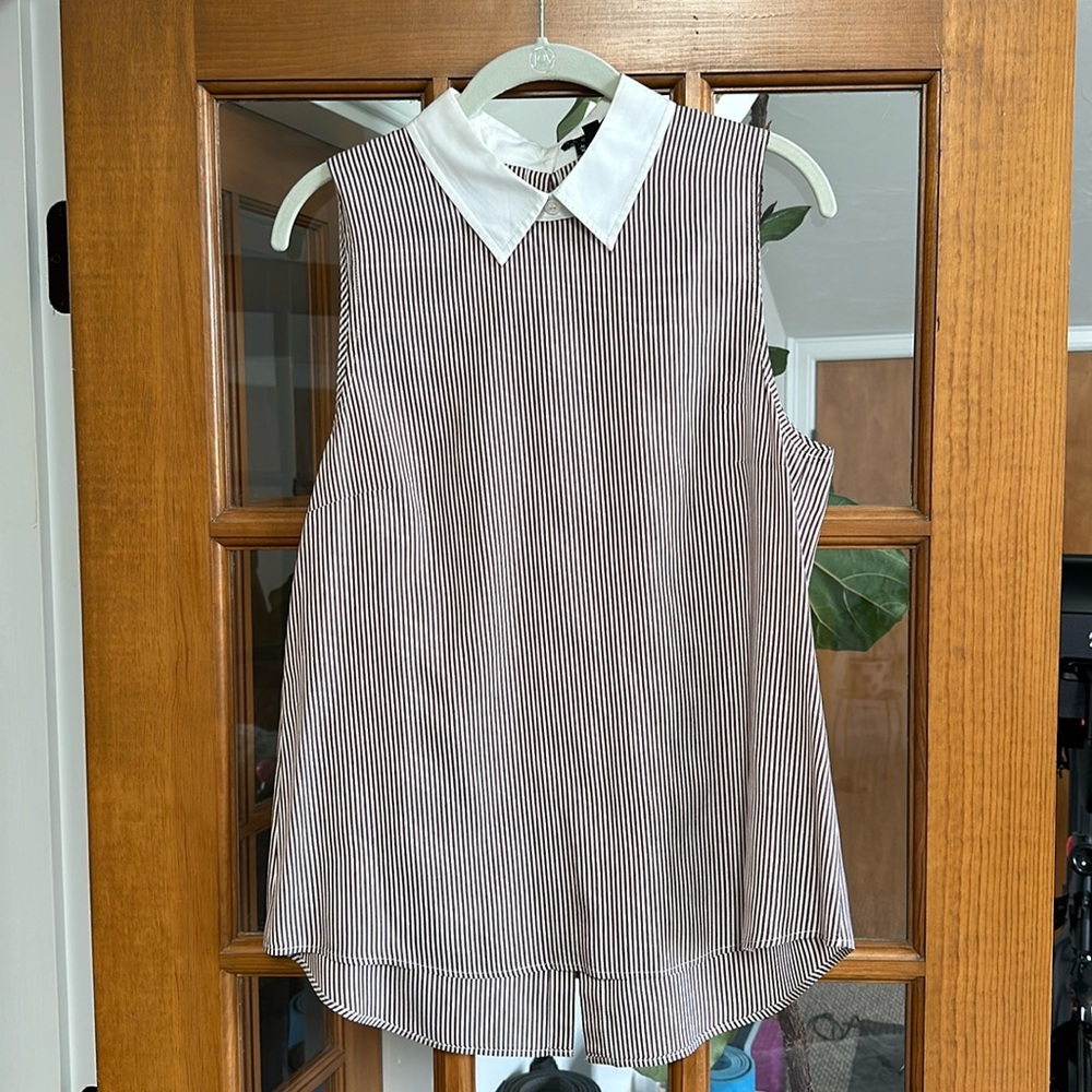 Theory silk blouse